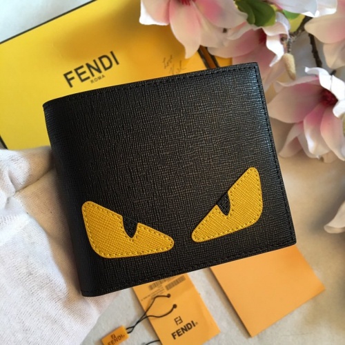 Cheap Fendi AAA Man Wallets #853396 Replica Wholesale [$64.00 USD] [ITEM#853396] on Replica Fendi AAA Man Wallets