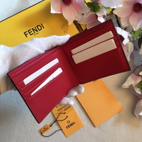 Cheap Fendi AAA Man Wallets #853396 Replica Wholesale [$64.00 USD] [ITEM#853396] on Replica Fendi AAA Man Wallets