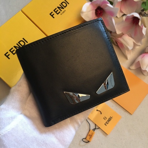 Cheap Fendi AAA Man Wallets #853401 Replica Wholesale [$64.00 USD] [ITEM#853401] on Replica Fendi AAA Man Wallets