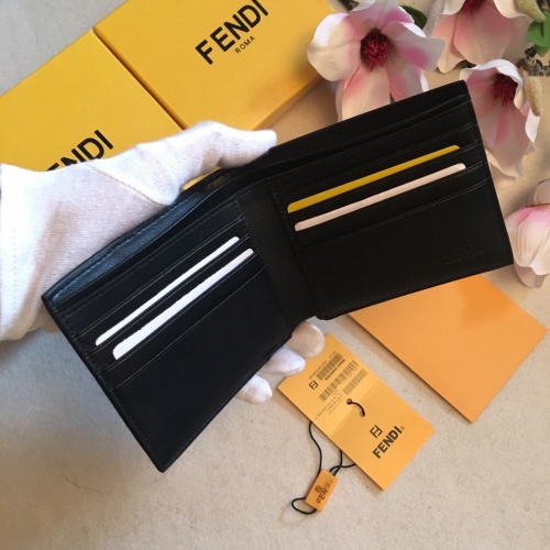 Cheap Fendi AAA Man Wallets #853401 Replica Wholesale [$64.00 USD] [ITEM#853401] on Replica Fendi AAA Man Wallets