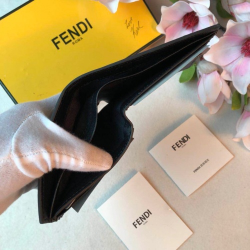 Cheap Fendi AAA Man Wallets #853403 Replica Wholesale [$64.00 USD] [ITEM#853403] on Replica Fendi AAA Man Wallets