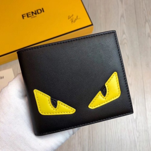 Cheap Fendi AAA Man Wallets #853404 Replica Wholesale [$64.00 USD] [ITEM#853404] on Replica Fendi AAA Man Wallets