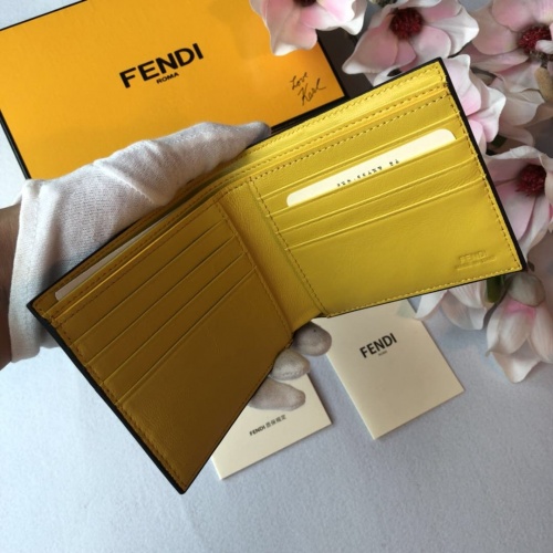 Cheap Fendi AAA Man Wallets #853409 Replica Wholesale [$64.00 USD] [ITEM#853409] on Replica Fendi AAA Man Wallets