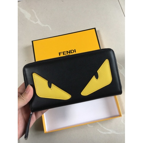 Cheap Fendi AAA Man Wallets #853417 Replica Wholesale [$60.00 USD] [ITEM#853417] on Replica Fendi AAA Man Wallets