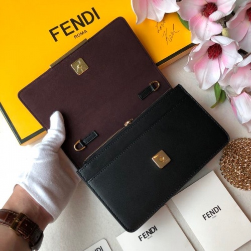 Cheap Fendi AAA Man Wallets #853422 Replica Wholesale [$98.00 USD] [ITEM#853422] on Replica Fendi AAA Man Wallets