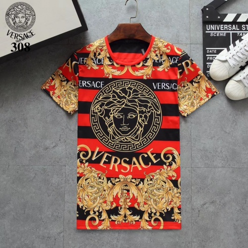 Cheap Versace T-Shirts Short Sleeved For Men #854799 Replica Wholesale [$25.00 USD] [ITEM#854799] on Replica Versace T-Shirts