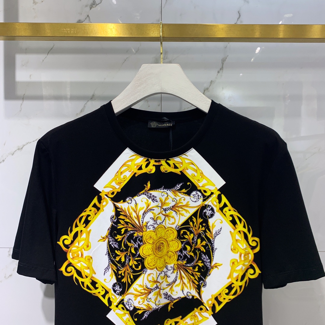 Cheap Versace TShirts Short Sleeved For Men 849573 Replica Wholesale