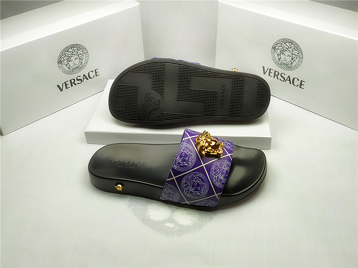 Cheap Versace Slippers For Men #850114 Replica Wholesale [$40.00 USD ...