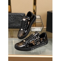 Cheap Philipp Plein PP Leather Shoes For Men #842472 Replica Wholesale [$85.00 USD] [ITEM#842472] on Replica Philipp Plein PP Leather Shoes