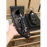 Cheap Philipp Plein PP Leather Shoes For Men #842472 Replica Wholesale [$85.00 USD] [ITEM#842472] on Replica Philipp Plein PP Leather Shoes
