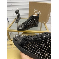 Cheap Christian Louboutin High Tops Shoes For Men #844238 Replica Wholesale [$98.00 USD] [ITEM#844238] on Replica Christian Louboutin High Top Shoes