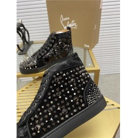 Cheap Christian Louboutin High Tops Shoes For Men #844238 Replica Wholesale [$98.00 USD] [ITEM#844238] on Replica Christian Louboutin High Top Shoes