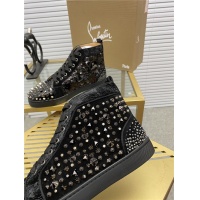 Cheap Christian Louboutin High Tops Shoes For Women #844239 Replica Wholesale [$98.00 USD] [ITEM#844239] on Replica Christian Louboutin High Top Shoes