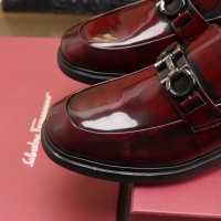 Cheap Ferragamo Leather Shoes For Men #852617 Replica Wholesale [$100.00 USD] [ITEM#852617] on Replica Salvatore Ferragamo Leather Shoes