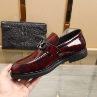 Cheap Ferragamo Leather Shoes For Men #852617 Replica Wholesale [$100.00 USD] [ITEM#852617] on Replica Salvatore Ferragamo Leather Shoes
