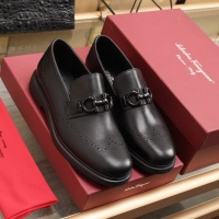 Cheap Ferragamo Leather Shoes For Men #852618 Replica Wholesale [$100.00 USD] [ITEM#852618] on Replica Salvatore Ferragamo Leather Shoes