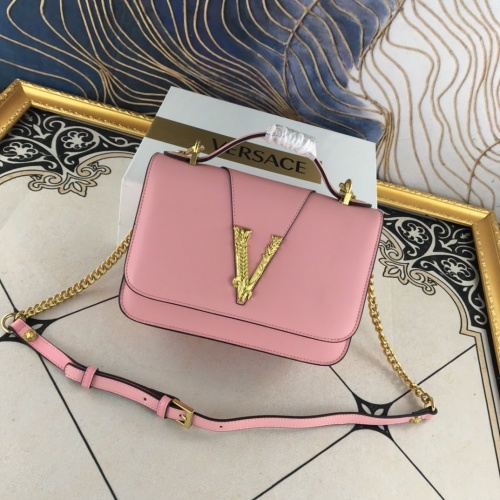 Cheap Versace AAA Quality Messenger Bags For Women #855693 Replica Wholesale [$135.00 USD] [ITEM#855693] on Replica Versace AAA Quality Messenger Bags
