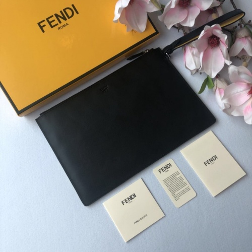 Cheap Fendi AAA Man Wallets #855745 Replica Wholesale [$72.00 USD] [ITEM#855745] on Replica Fendi AAA Man Wallets