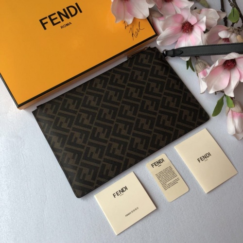 Cheap Fendi AAA Man Wallets #855747 Replica Wholesale [$72.00 USD] [ITEM#855747] on Replica Fendi AAA Man Wallets