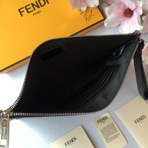 Cheap Fendi AAA Man Wallets #855747 Replica Wholesale [$72.00 USD] [ITEM#855747] on Replica Fendi AAA Man Wallets