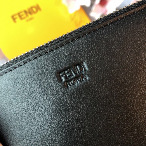 Cheap Fendi AAA Man Wallets #855749 Replica Wholesale [$85.00 USD] [ITEM#855749] on Replica Fendi AAA Man Wallets