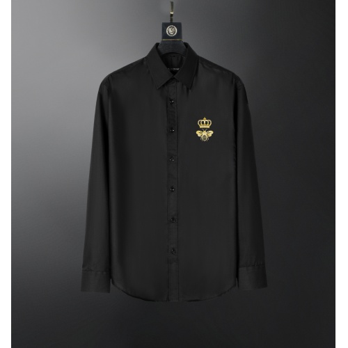 Cheap Dolce &amp; Gabbana D&amp;G Shirts Long Sleeved For Men #856688 Replica Wholesale [$38.00 USD] [ITEM#856688] on Replica Dolce &amp; Gabbana D&amp;G Shirts