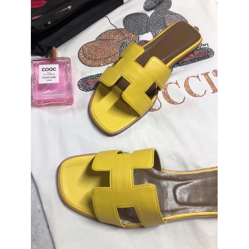 Cheap Hermes Slippers For Women #857789 Replica Wholesale [$52.00 USD] [ITEM#857789] on Replica Hermes Slippers