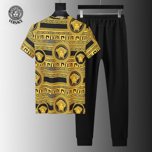 Cheap Versace Tracksuits Short Sleeved For Men #858084 Replica Wholesale [$64.00 USD] [ITEM#858084] on Replica Versace Tracksuits