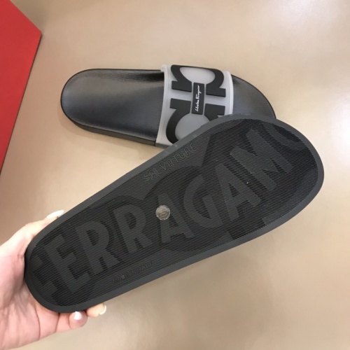 Cheap Ferragamo Slippers For Men #858161 Replica Wholesale [$45.00 USD] [ITEM#858161] on Replica Salvatore Ferragamo Slippers