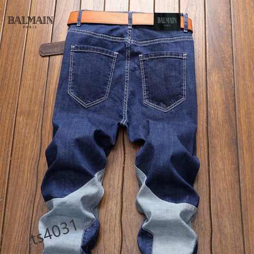 Cheap Balmain Jeans For Men #858440 Replica Wholesale [$48.00 USD] [ITEM#858440] on Replica Balmain Jeans