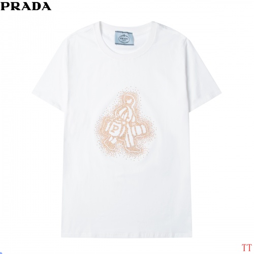 Cheap Prada T-Shirts Short Sleeved For Men #858605 Replica Wholesale [$29.00 USD] [ITEM#858605] on Replica Prada T-Shirts