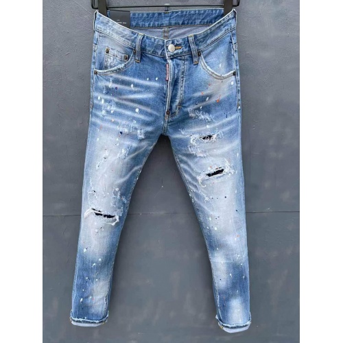Cheap Dsquared Jeans For Men #858686 Replica Wholesale [$65.00 USD] [ITEM#858686] on Replica Dsquared Jeans