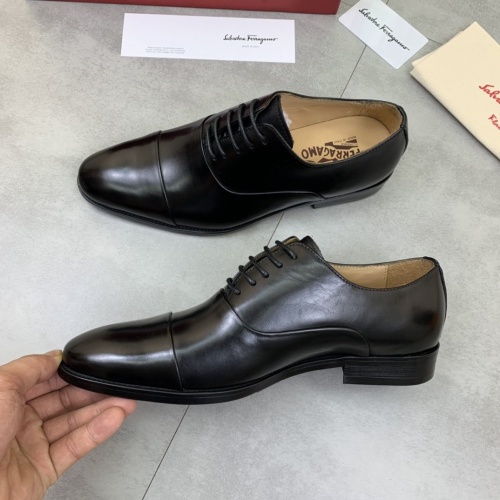 Cheap Ferragamo Leather Shoes For Men #859314 Replica Wholesale [$88.00 USD] [ITEM#859314] on Replica Salvatore Ferragamo Leather Shoes