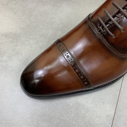 Cheap Ferragamo Leather Shoes For Men #859318 Replica Wholesale [$88.00 USD] [ITEM#859318] on Replica Salvatore Ferragamo Leather Shoes