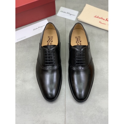Cheap Ferragamo Leather Shoes For Men #859323 Replica Wholesale [$88.00 USD] [ITEM#859323] on Replica Salvatore Ferragamo Leather Shoes