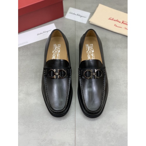 Cheap Ferragamo Leather Shoes For Men #859324 Replica Wholesale [$85.00 USD] [ITEM#859324] on Replica Salvatore Ferragamo Leather Shoes