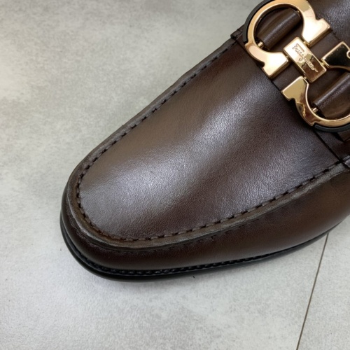 Cheap Ferragamo Leather Shoes For Men #859325 Replica Wholesale [$85.00 USD] [ITEM#859325] on Replica Salvatore Ferragamo Leather Shoes