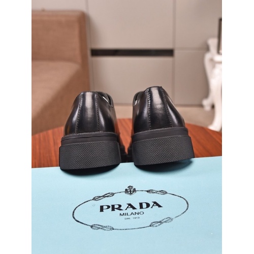 Cheap Prada Leather Shoes For Men #859360 Replica Wholesale [$85.00 USD] [ITEM#859360] on Replica Prada Leather Shoes