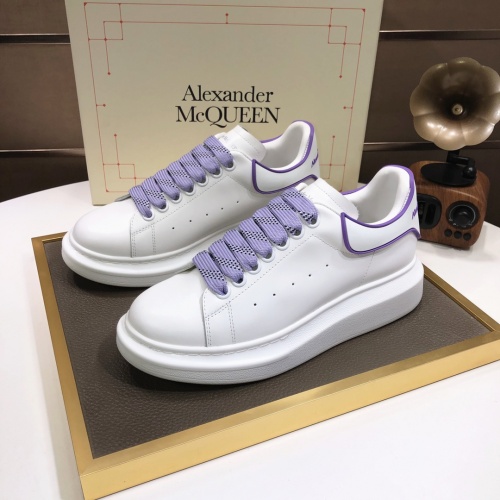 Cheap Alexander McQueen Casual Shoes For Women #859435 Replica Wholesale [$86.00 USD] [ITEM#859435] on Replica Alexander McQueen Casual Shoes