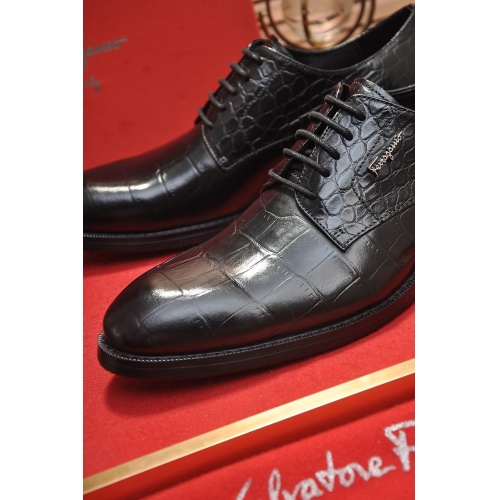 Cheap Ferragamo Leather Shoes For Men #859557 Replica Wholesale [$82.00 USD] [ITEM#859557] on Replica Salvatore Ferragamo Leather Shoes