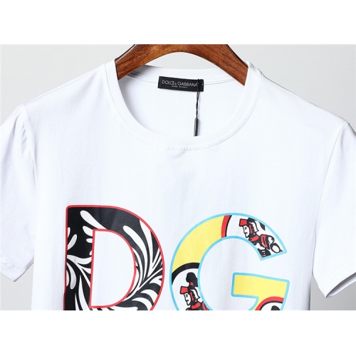 Cheap Dolce &amp; Gabbana D&amp;G T-Shirts Short Sleeved For Men #859821 Replica Wholesale [$27.00 USD] [ITEM#859821] on Replica Dolce &amp; Gabbana D&amp;G T-Shirts