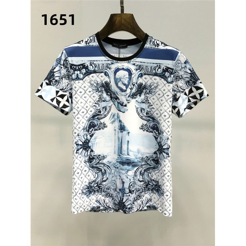 Cheap Dolce &amp; Gabbana D&amp;G T-Shirts Short Sleeved For Men #859830 Replica Wholesale [$30.00 USD] [ITEM#859830] on Replica Dolce &amp; Gabbana D&amp;G T-Shirts