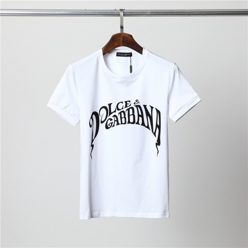 Cheap Dolce &amp; Gabbana D&amp;G T-Shirts Short Sleeved For Men #859842 Replica Wholesale [$27.00 USD] [ITEM#859842] on Replica Dolce &amp; Gabbana D&amp;G T-Shirts