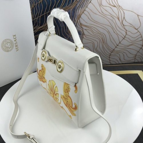 Cheap Versace AAA Quality Handbags For Women #860773 Replica Wholesale [$172.00 USD] [ITEM#860773] on Replica Versace AAA Quality Handbags