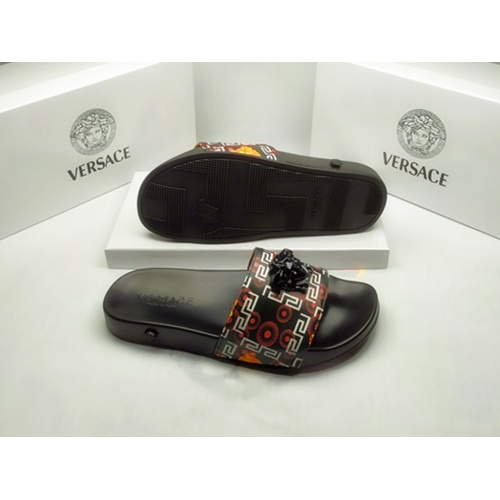 Cheap Versace Slippers For Men #861304 Replica Wholesale [$40.00 USD] [ITEM#861304] on Replica Versace Slippers