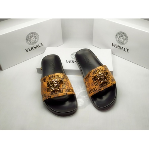 Cheap Versace Slippers For Men #861312 Replica Wholesale [$40.00 USD ...
