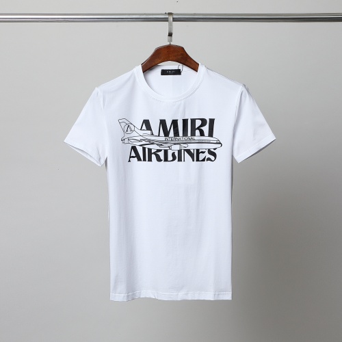 Cheap AMIRI T-Shirts Short Sleeved For Men #861449 Replica Wholesale [$27.00 USD] [ITEM#861449] on Replica Amiri T-Shirts