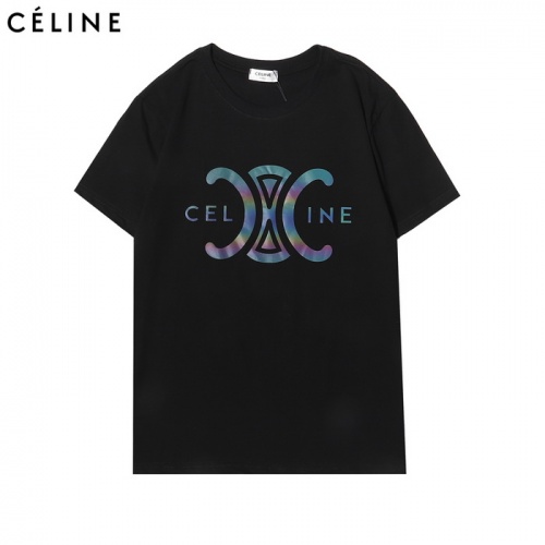 Cheap Celine T-Shirts Short Sleeved For Men #861485 Replica Wholesale [$25.00 USD] [ITEM#861485] on Replica Celine T-Shirts