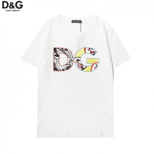 Cheap Dolce &amp; Gabbana D&amp;G T-Shirts Short Sleeved For Men #861497 Replica Wholesale [$27.00 USD] [ITEM#861497] on Replica Dolce &amp; Gabbana D&amp;G T-Shirts