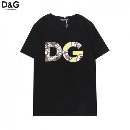 Cheap Dolce &amp; Gabbana D&amp;G T-Shirts Short Sleeved For Men #861498 Replica Wholesale [$27.00 USD] [ITEM#861498] on Replica Dolce &amp; Gabbana D&amp;G T-Shirts